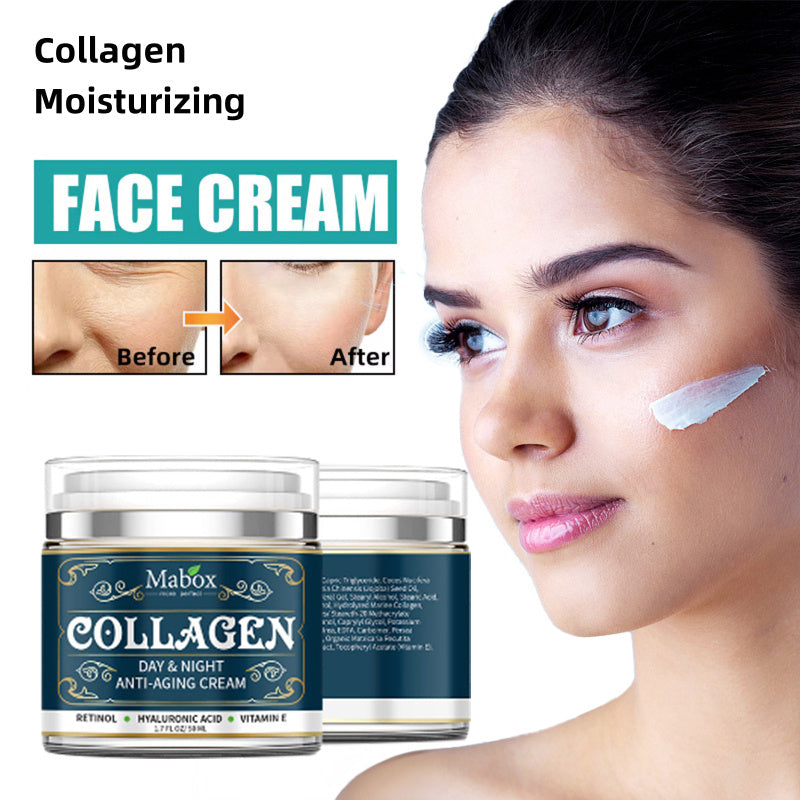 Collagen Moisturizing Facial Cream Skin Care Products Anti Aging Moisturizing Moisturizing Wrinkle Remover - Nordic Beauty