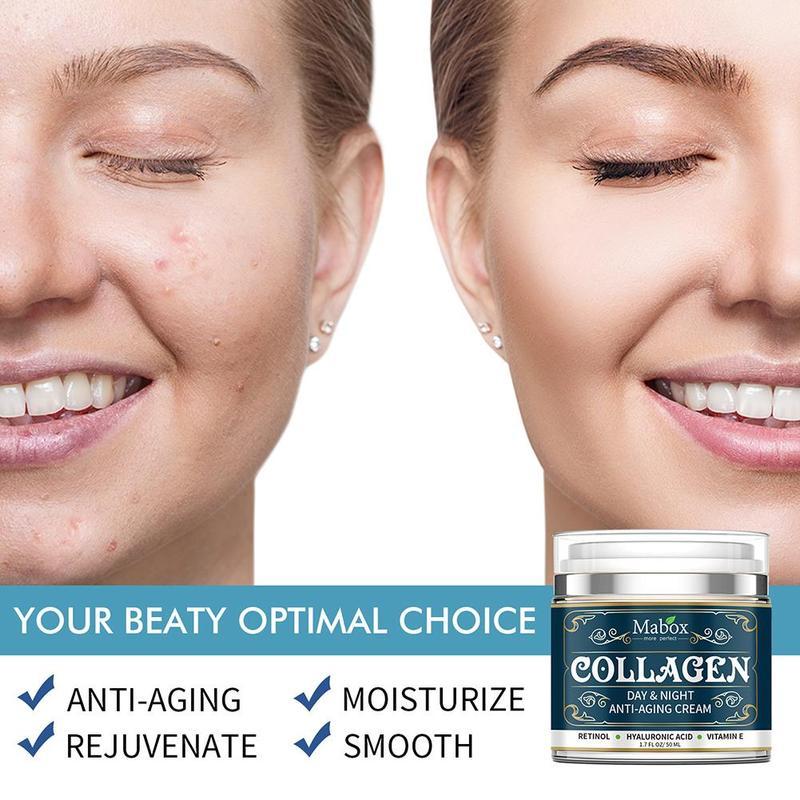 Collagen Moisturizing Facial Cream Skin Care Products Anti Aging Moisturizing Moisturizing Wrinkle Remover - Nordic Beauty