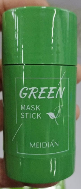 Cleansing Green Tea Mask Clay Stick Oil Control Anti-Acne Whitening - Nordic Beauty